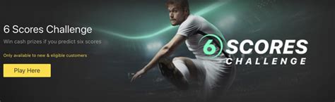 Predict six correct scores to win up to £1million each  .